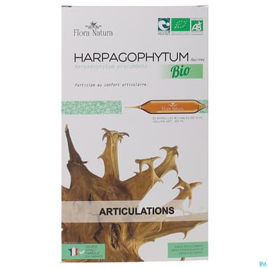 Flora Natuea Harpagophytum Bio Ampoule 15ml 20