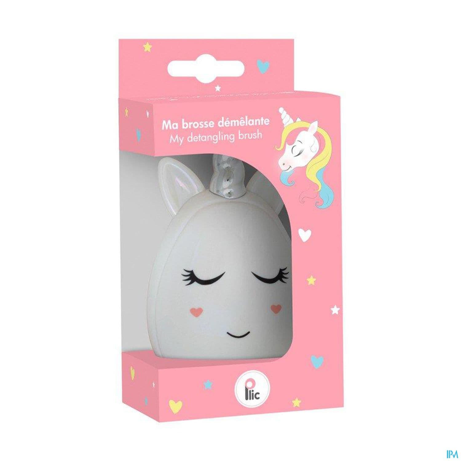 Plic Beauty Brosse Cheveux Licorne Bleue