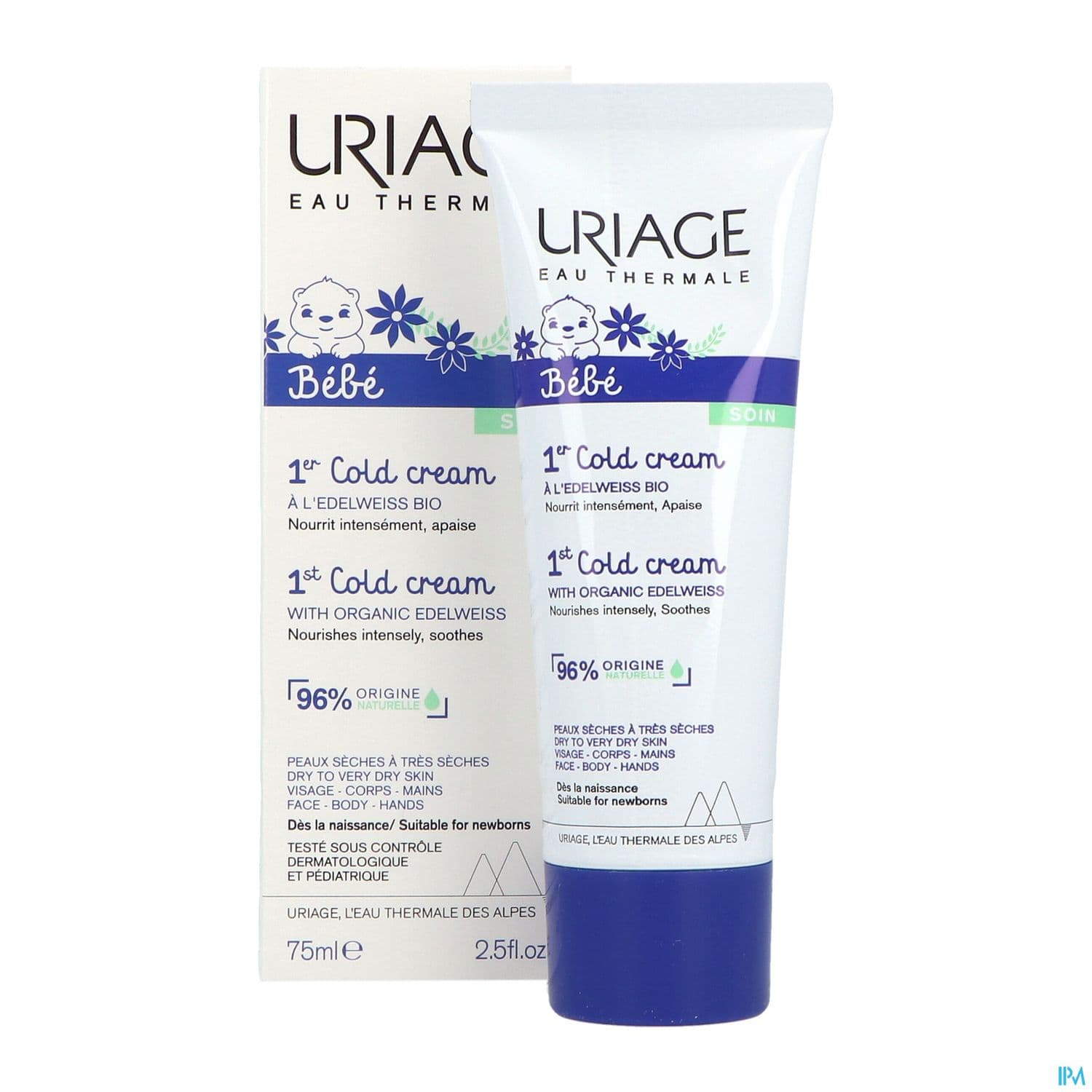 Uriage Bebe 1er Cold Cream Edelweiss Bio 75ml