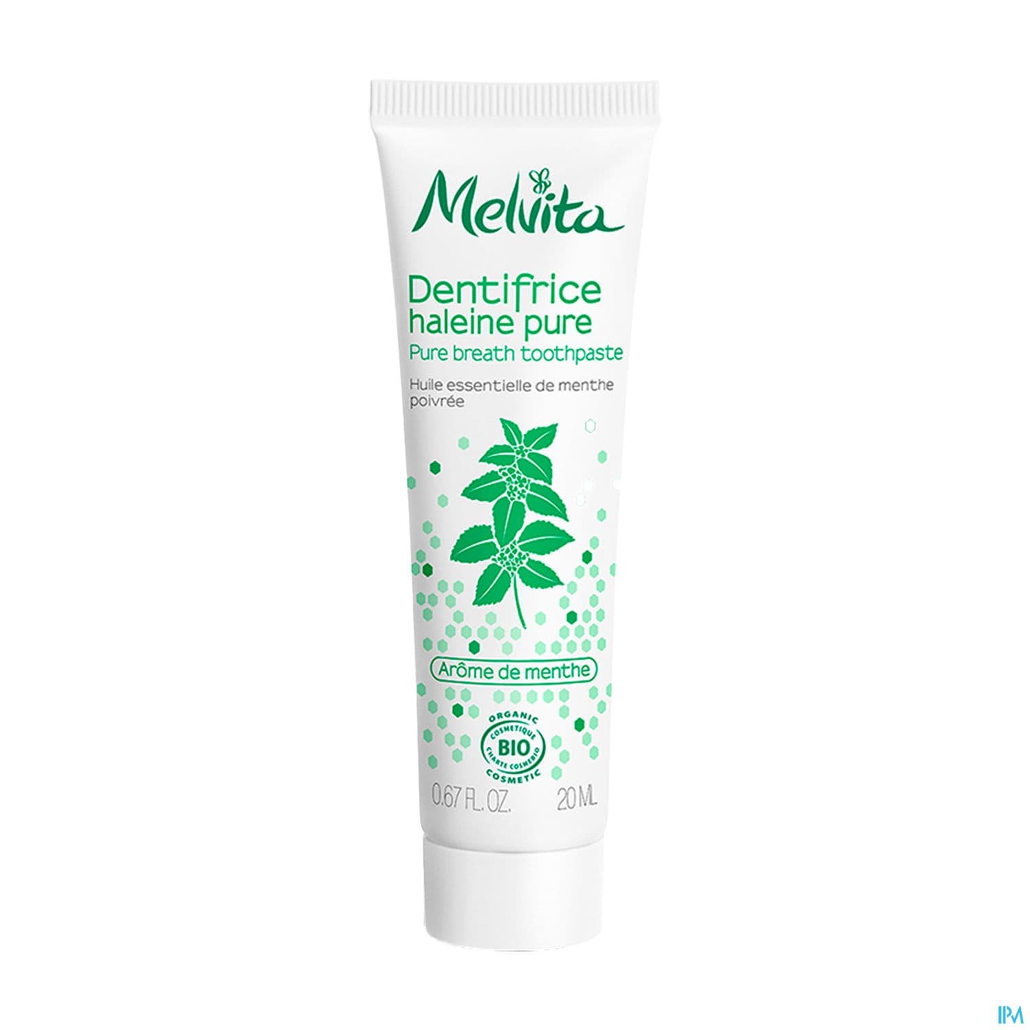 Melvita Dentifrice Haleine Pure Bio 20ml