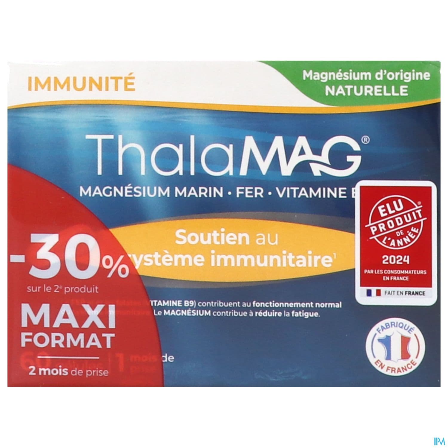 Thalamag Forme Physique Et Mentale Duo Gelule 60 X2