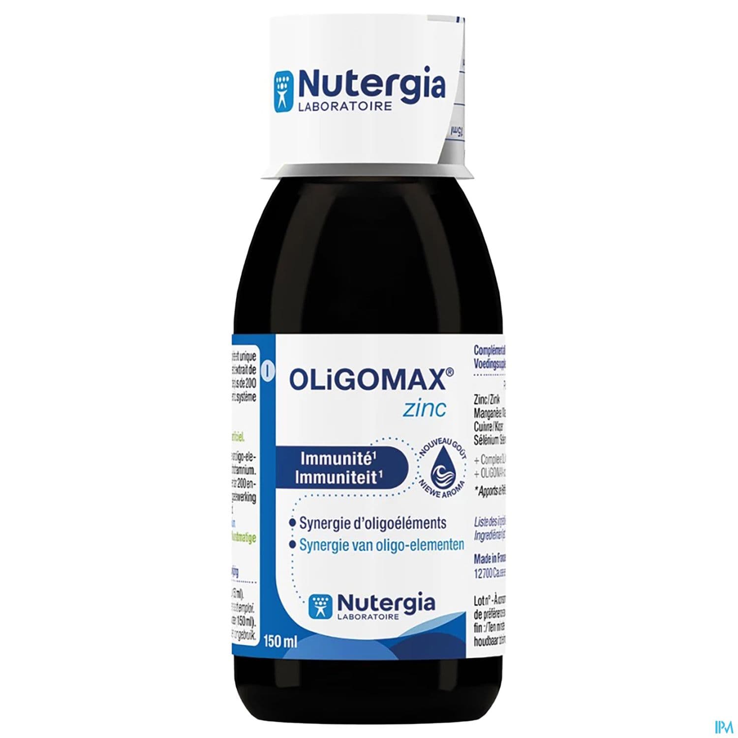 Nutergia Oligomax Zinc Solution Buvable 150ml