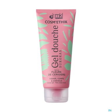 Mkl Green Nature Gel Douche Fleurs De Cerisiers Cosm'ethik 200ml