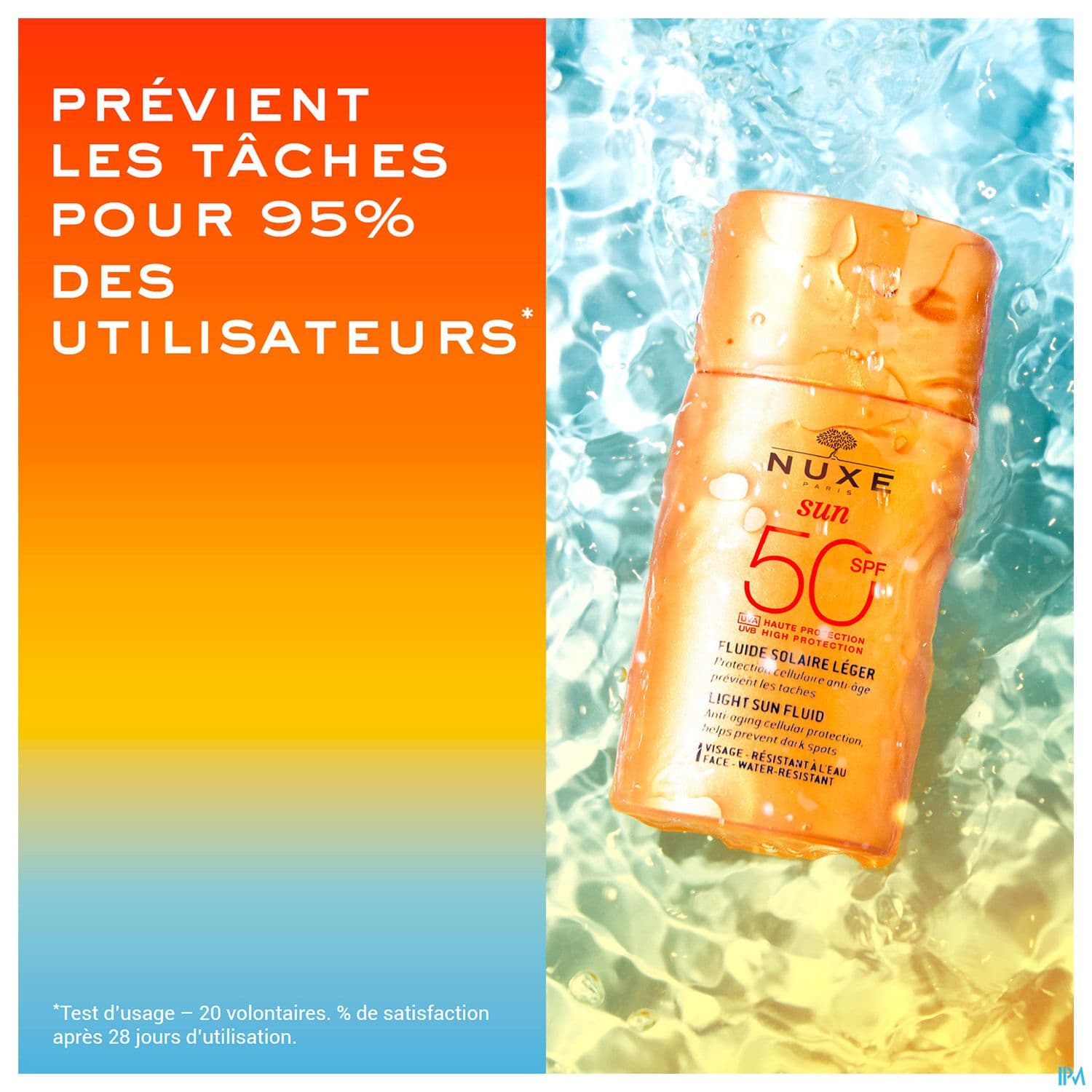 NUXE SUN FLUID LEG SPF50 50ML