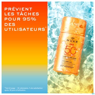 NUXE SUN FLUID LEG SPF50 50ML