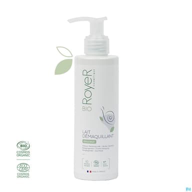 Royer Cosmetique Lait Demaquillant Bio 190ml