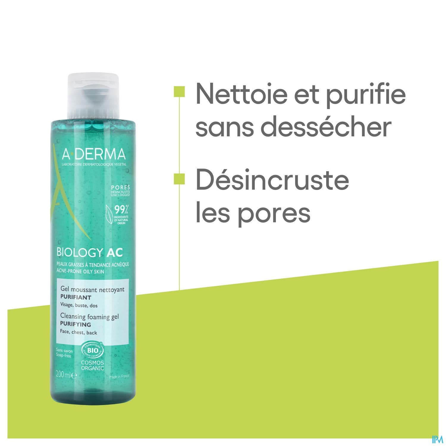 A-DERMA BIOLOGY AC GEL MOUSS 200ML