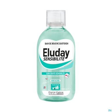 Eluday Sensibilite Bain De Bouche 500ml + Doseur