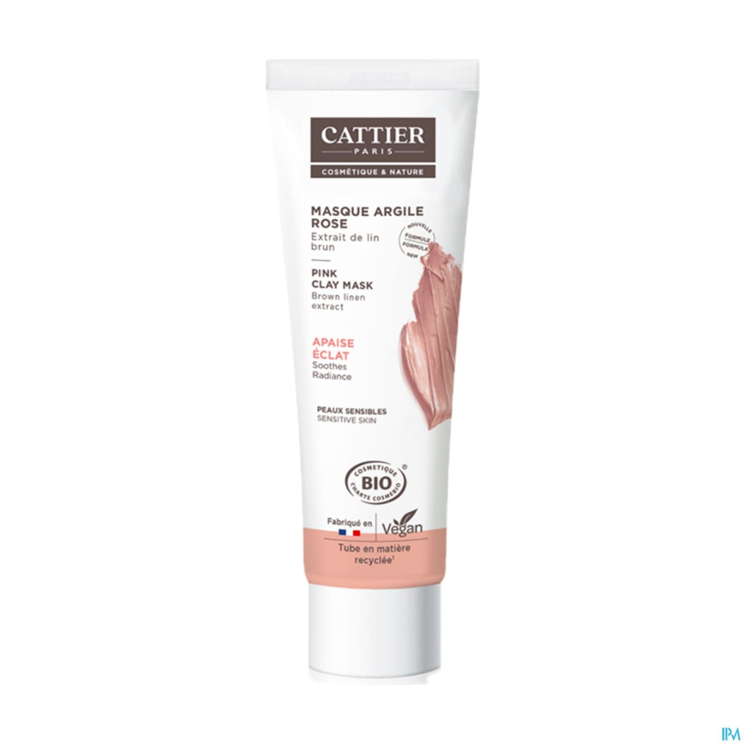 CATTIER MASQ ARGILE ROSE 100ML