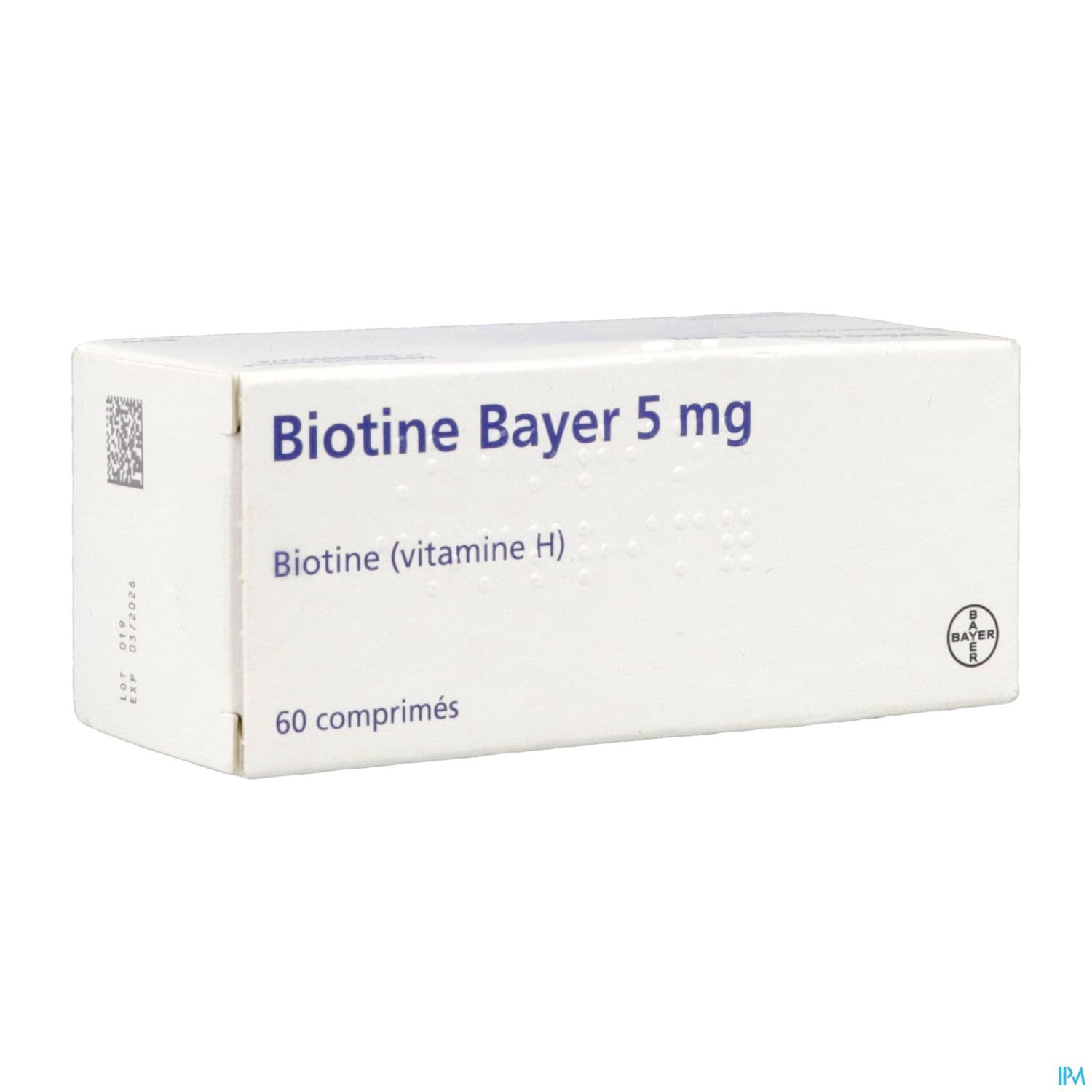 Biotine Bayer 5mg Comprime 60