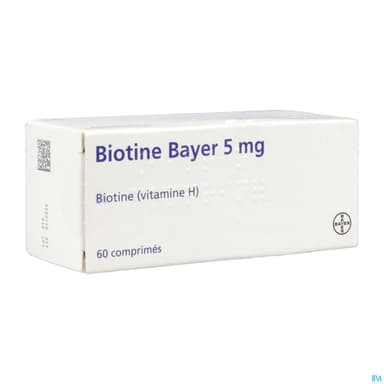 Biotine Bayer 5mg Comprime 60