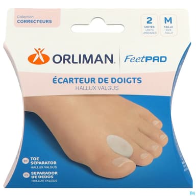 ECART DOIGT FEETPAD HALL/VALG M X2