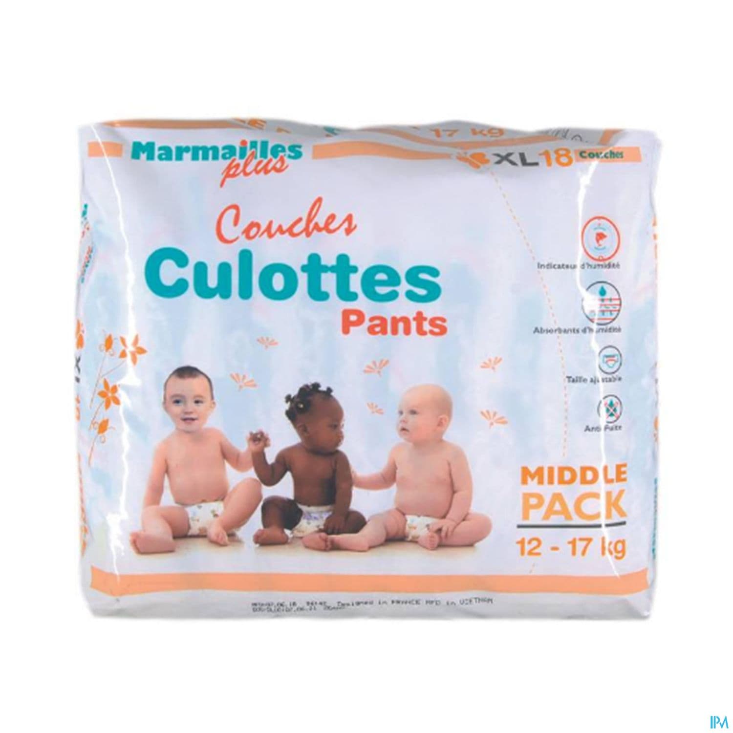 COUCH PANT MARMAILLES PLUS12-17 18 — Pharmacie de la Plaine - Saint-Denis