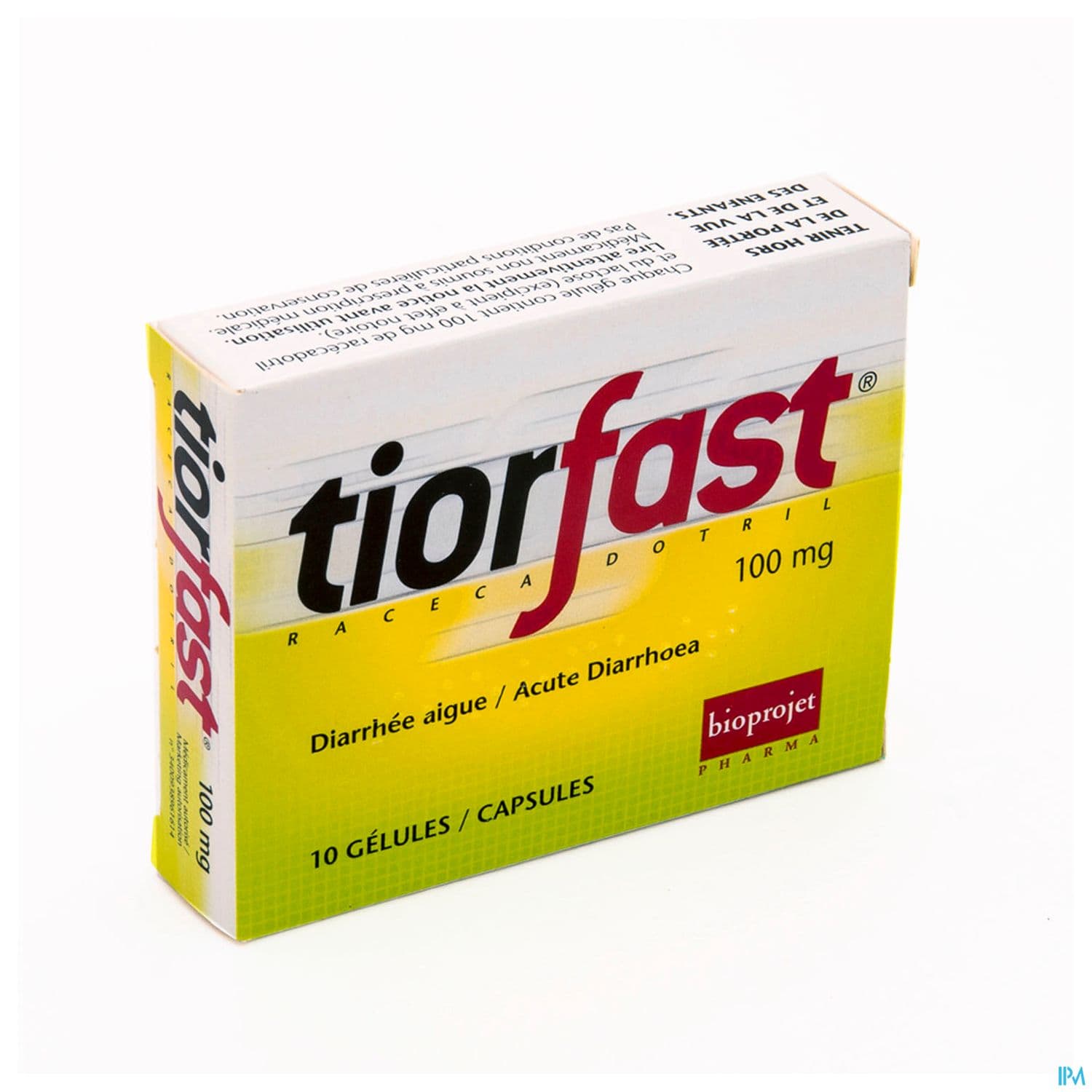 TIORFAST 100MG GELULE 10