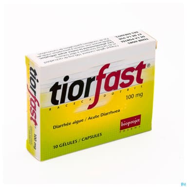 TIORFAST 100MG GELULE 10