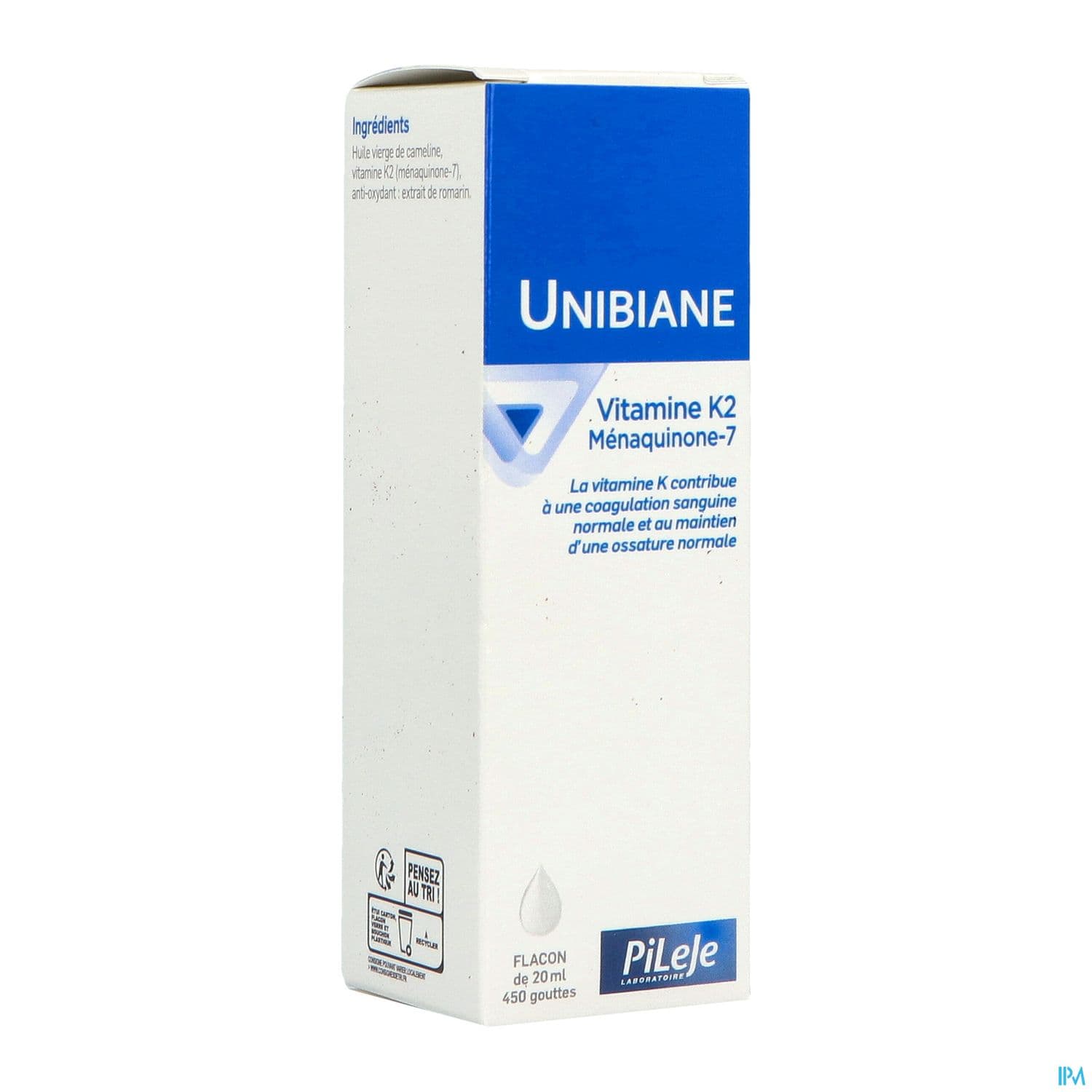 UNIBIANE VITAMINE K2 GTT 20ML