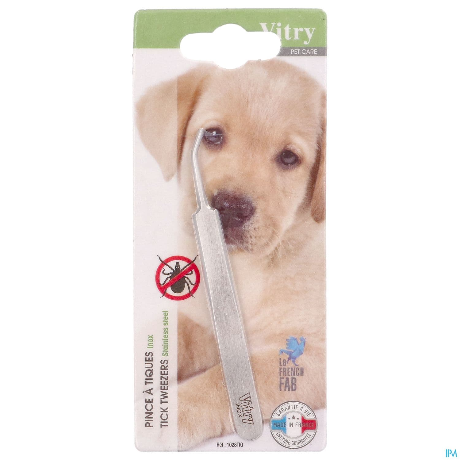 Vitry Classique Pince A Tiques Inox