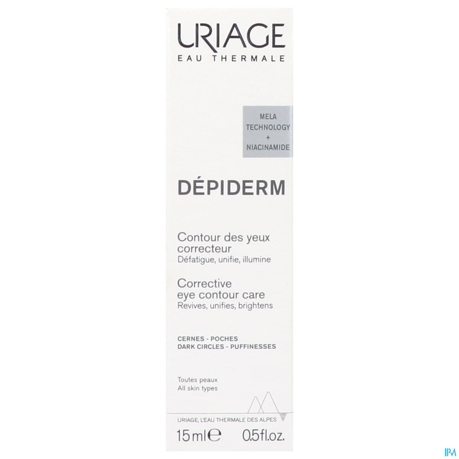 URIAGE DEPIDERM CONT YX A/TACH15ML