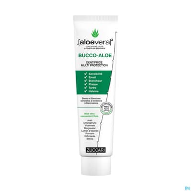 Aloevera Zuccari Naturancia Bucco Aloe Gel Dentifrice 100ml