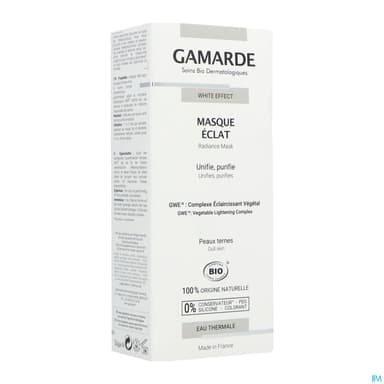 GAMARDE WHITE EFF MASQ ECLAT 40G