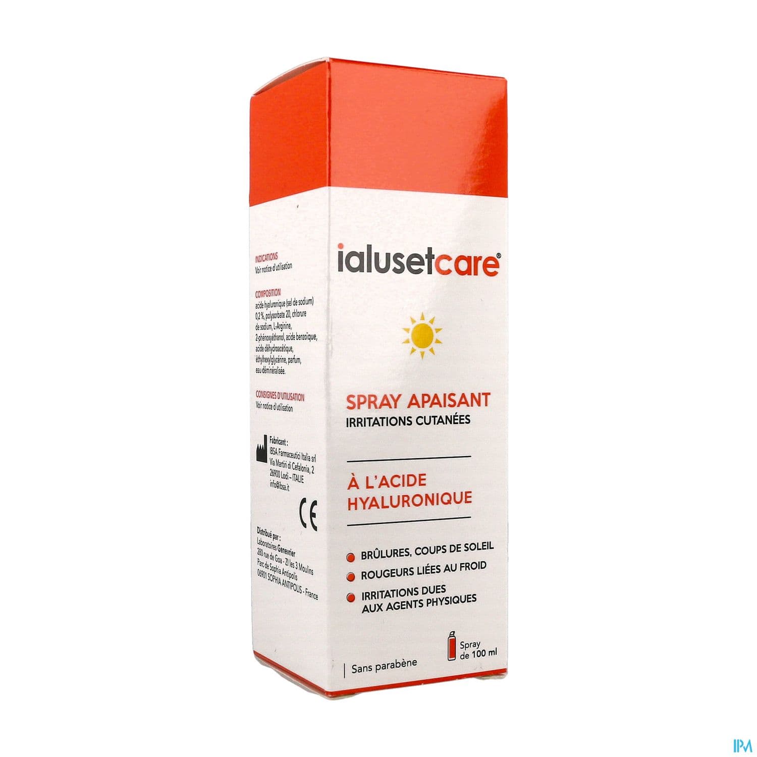 IALUSETCARE SPR APAISANT 100ML