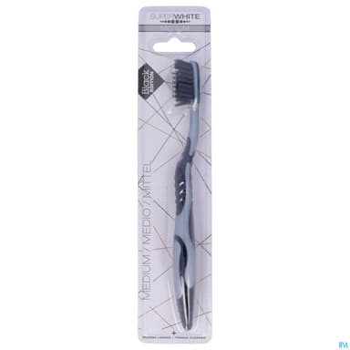 Superwhite Brosse A Dents Black Edition Medium