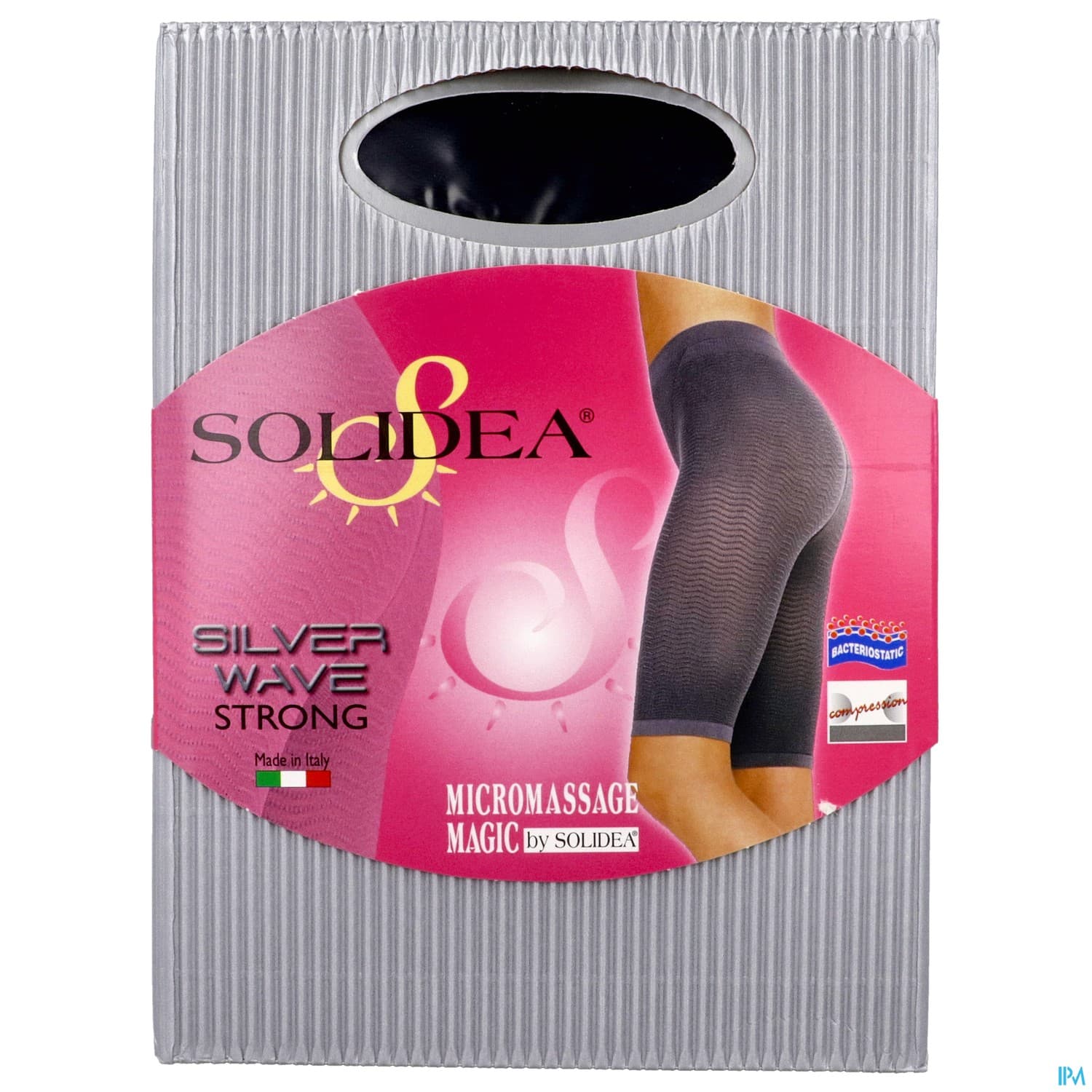 BERMUDA SOLIDEA SILV WAV NOIR ML