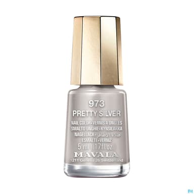 MAVALA VERNIS ONGL PRETTY SILV 973