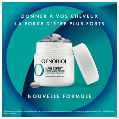 Oenobiol Hair Expert Fortifiant Integral Comprime 60