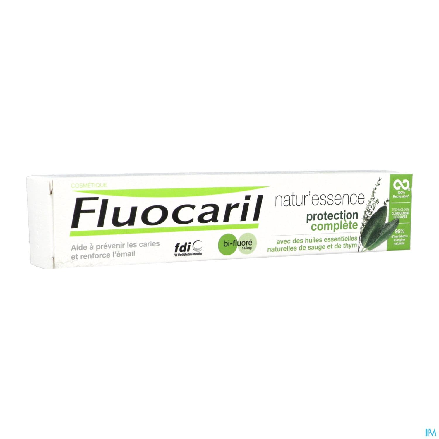 Fluocaril Nature Essence Dentifrice Protection Complete 75ml