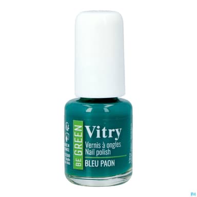 VITRY VERNIS BE GREEN BLEU PAON