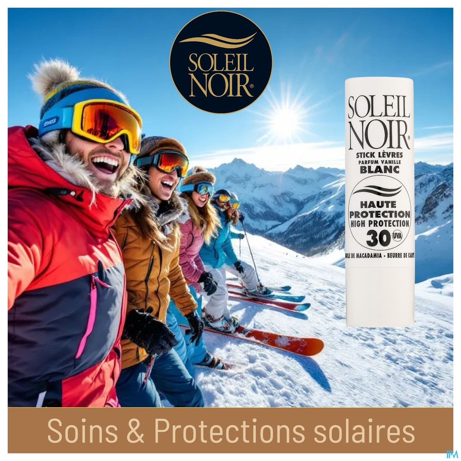 Soleil Noir Stick Levres N26 Blanc Ip30 4g