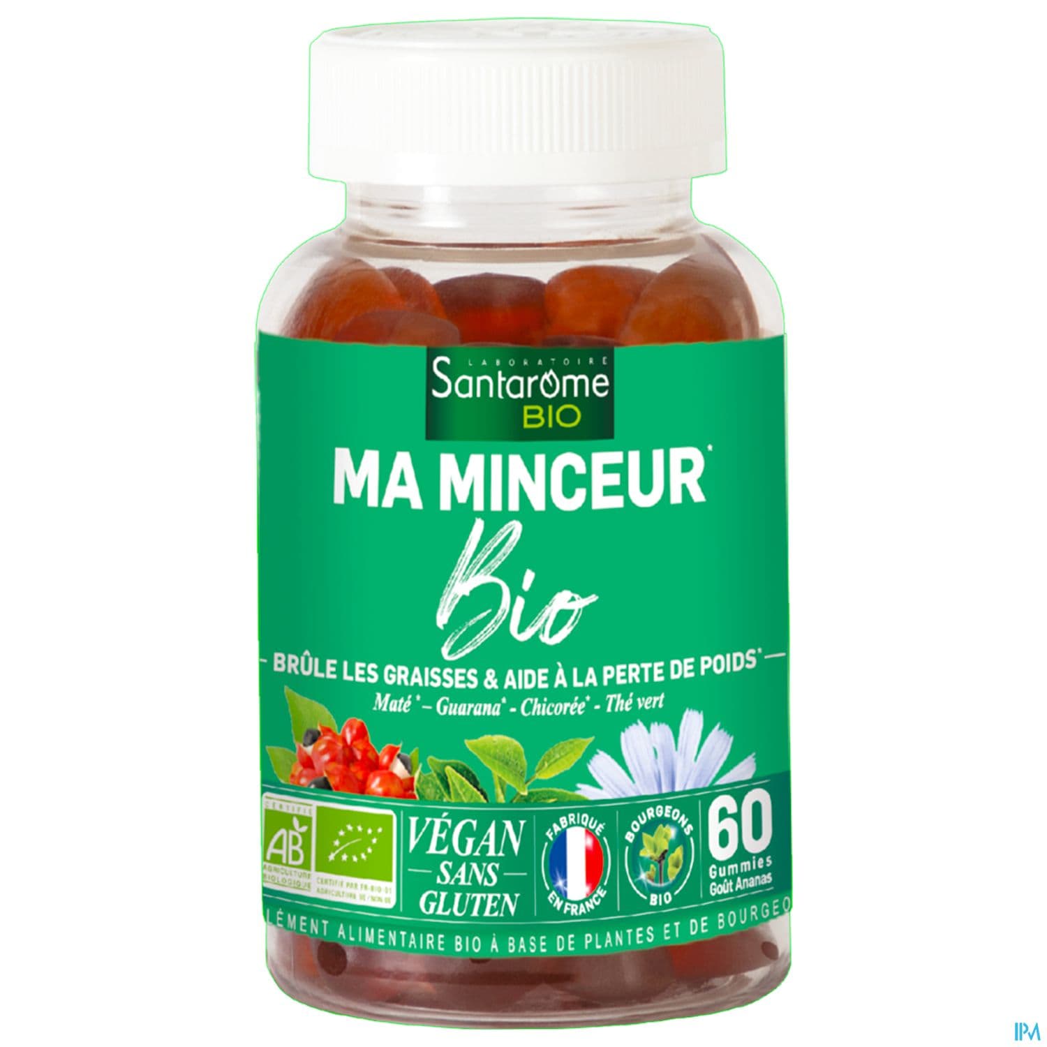 SANTAROME MA MINCEUR BIO GUMMIE 60