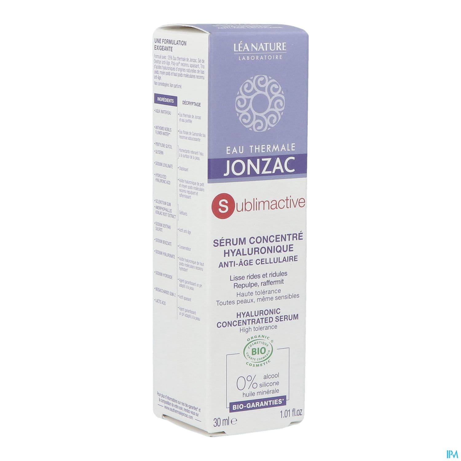 JONZAC SUBLIMACTIVE SERUM FERM30ML