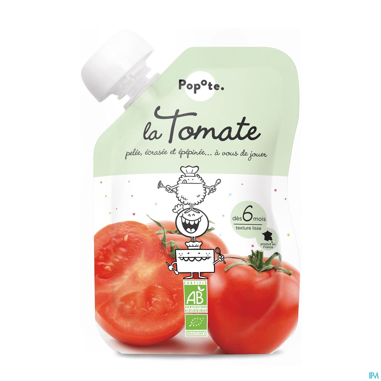 POPOTE PUREE TOMATE 120G
