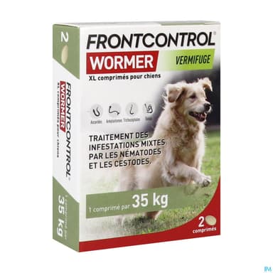 FRONTCONTROL VERMIF CHIEN XL CPR 2
