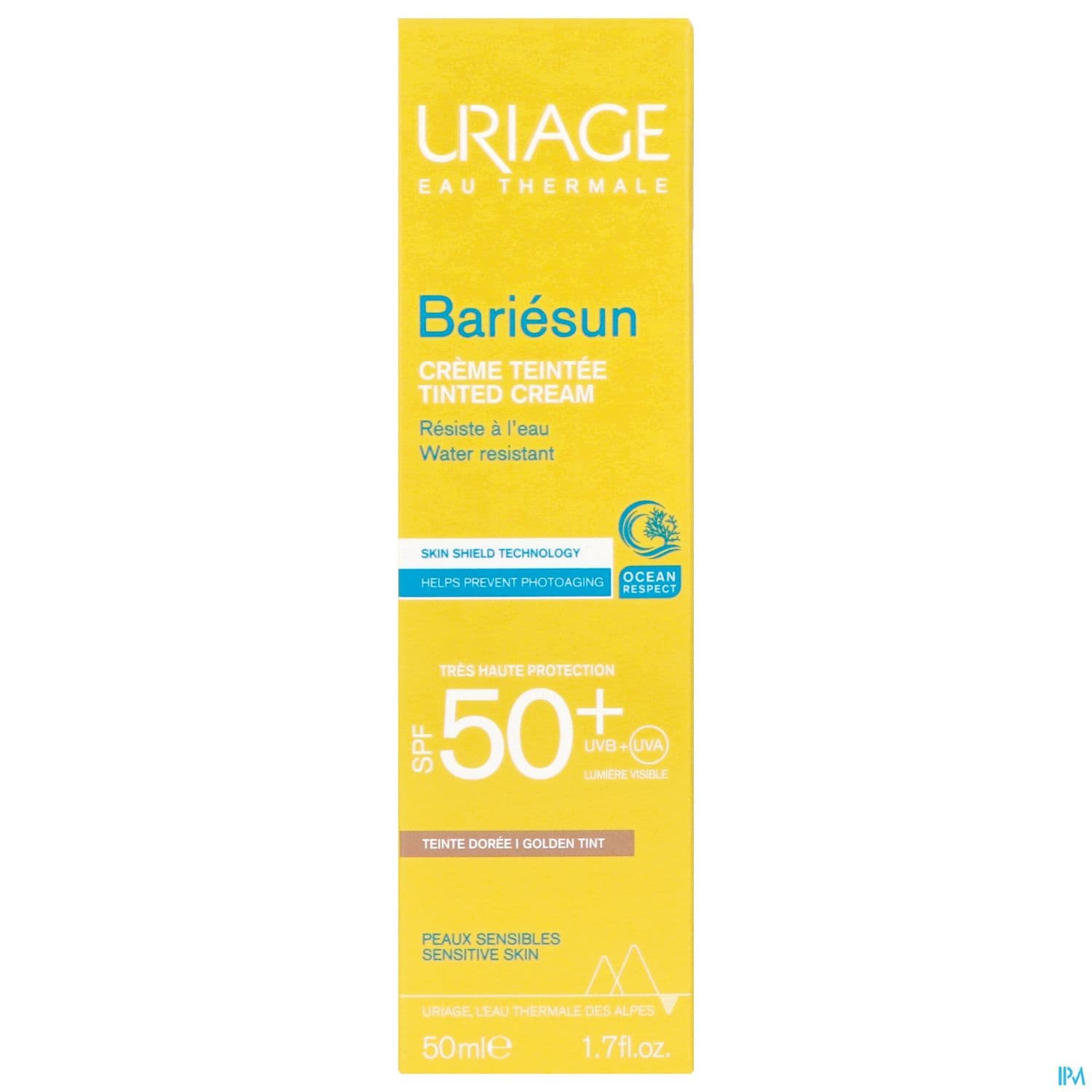Uriage Bariesun Creme Teintee Doree Spf50+ 50ml