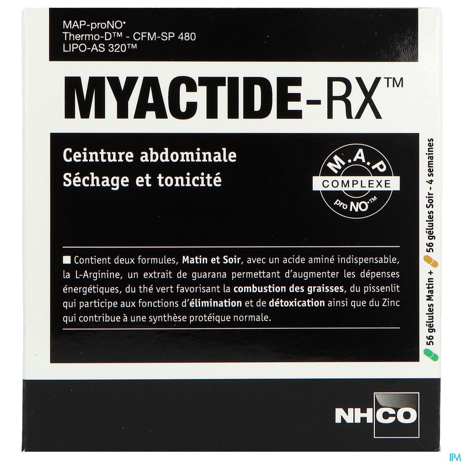 NHCO MYACTIDE-RX ABDO GELUL56+56