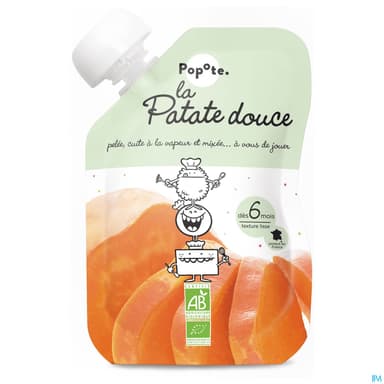 POPOTE PUREE PATATE DOUCE 120G