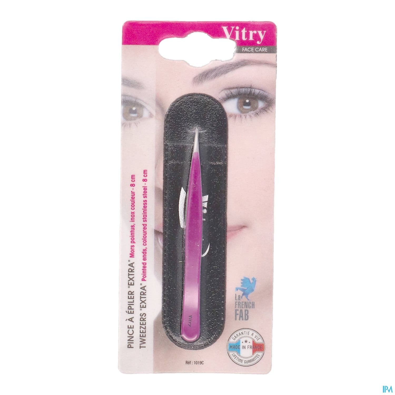 Vitry Pince Epil Extra Couleur Mors Pointus