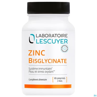 ZINC BISGLYCINATE LESCUYER CPR 60