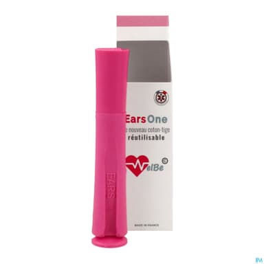 EARS COTON TIGE REUTIL ADULTE ROSE
