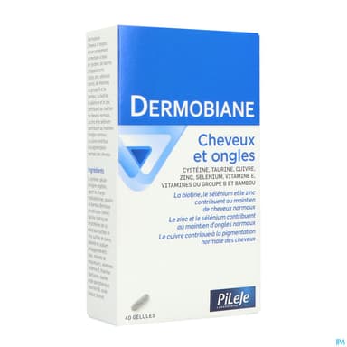 DERMOBIANE CHEVEUX ET ONGLES Gél B/40