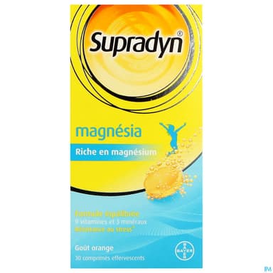 Supradyn Magnesia Effervescent Comprime 30