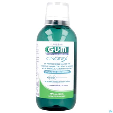 Gum Gingidex 0.06 Bain De Bouche Sans Alcool 300ml