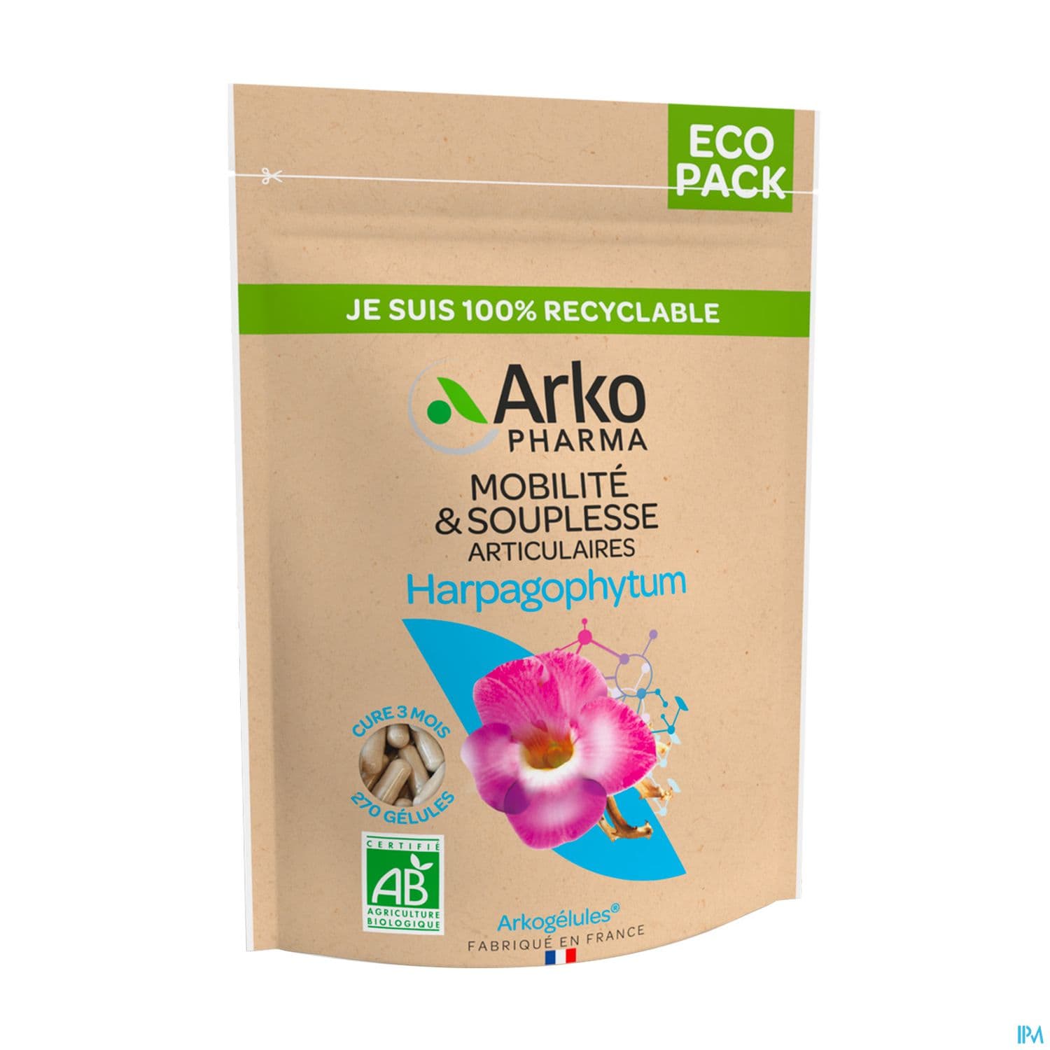 Arkopharma Arkogelules Harpagophytum Bio Gelule 270