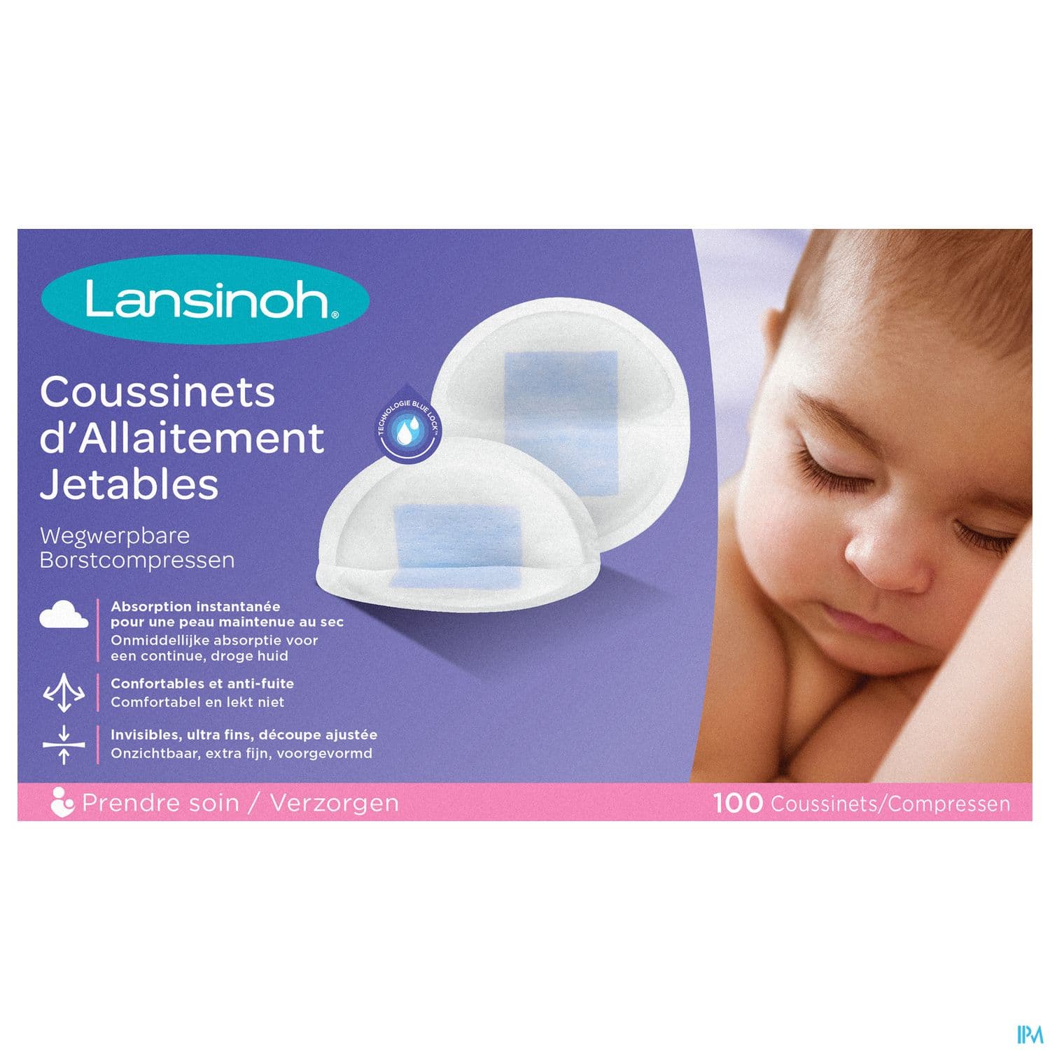 Lansinoh Coussinets D'allaitement Jetables X100