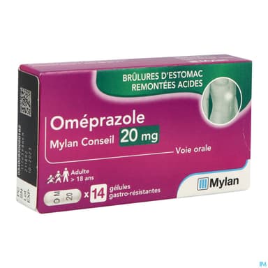 OMEPRAZOLE 20MG VTS CONS GEL 14