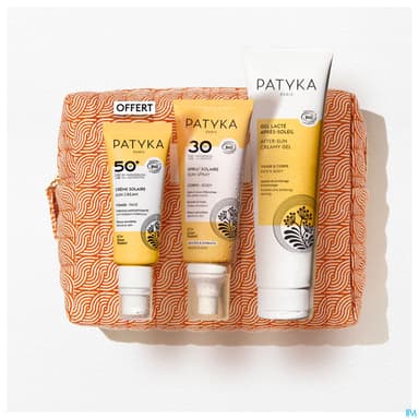 Patyka Coffret Solaire Spf50+ Bio 3produits