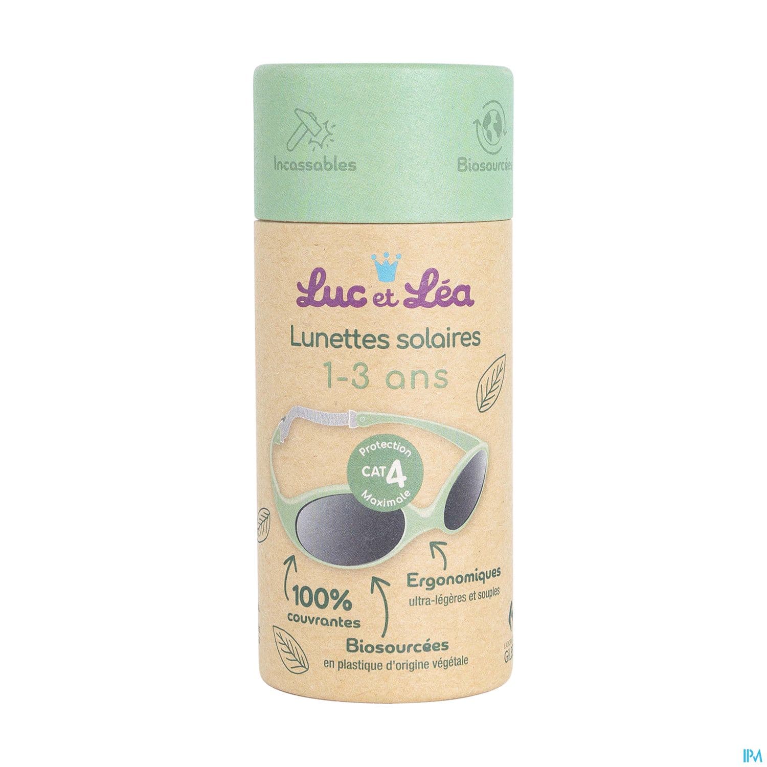 Luc Et Lea Lunette De Soleil Biosourcees 1/3a Vert